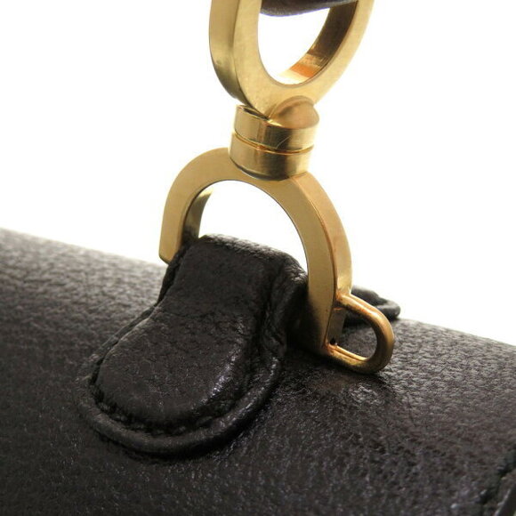 Gucci bamboo leather black handbag - Picture 8 of 8
